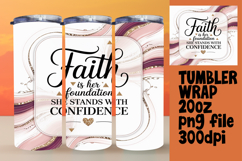 20oz Tumbler Graphic for DIY , Religious Product Image 1