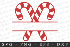 Christmas candy canes Svg | Christmas svg | Svg cut file Product Image 1