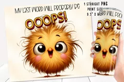 Funny bird quote Tumbler Wrap|PNG, 20 oz. Product Image 2