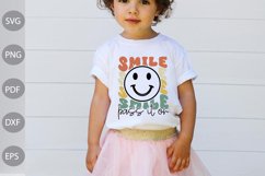 Smile Pass It On SVG Cut Files/ Funny Quote SVG Design Product Image 3