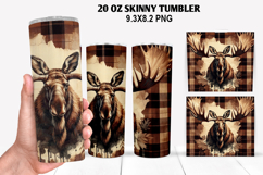 Animals Tumbler Sublimation PNG Bundle, Festive 20oz Designs Product Image 7