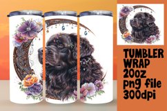 Puppy Prints: Sublimation Dog Tumbler 20oz Product Image 1