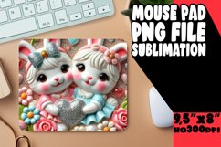 Unique Desk Mat Sublimation Magic, Cupid Product Image 1