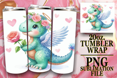 RADIANT ENCOUNTERS 20oz TUMBLER WRAP, Dino Product Image 1