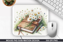 Mouse Pad Sublimation, Animals Mouse Pad PNG Design Product Image 1