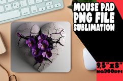 Springtime 3D Heart Sublimation Pad Product Image 1