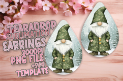 Vibrant Teardrop Design PNG for Creative Projects , Gnome Product Image 1