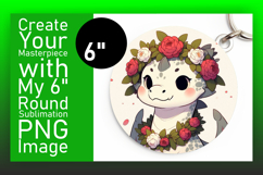 Creative Circle Design for Car Coasters , Dragon Product Image 1