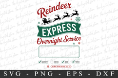 Reindeer Express Svg | Christmas svg Product Image 1