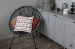 10 Boho Flowers Pattern, Boho Rainbow Digital Paper, Arrow Product Image 3