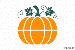 Pumpkin Svg | Halloween Svg | Svg Cut Files Product Image 1
