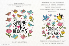 Spring Birds Clipart Product Image 2