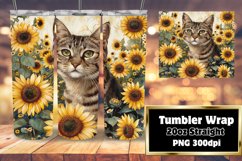 Cat Tumbler Wrap: Tail-Tales Product Image 1