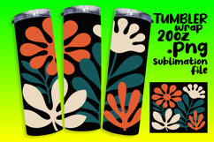 VIBRANT 20oz Tumbler Artwork for Gifts , Flowers Product Image 1