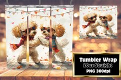 Mountain Trek Pup Tumbler Wrap - Sublimation Product Image 1