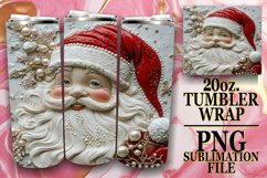 JOYFUL PRESENT 20oz TUMBLER WRAP, Christmas Product Image 1
