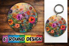Joyful Blossom Circle Sublimation Assortment Product Image 1