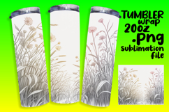 EXQUISITE 20oz Tumbler Design , Flowers Product Image 1