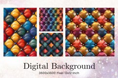Diamond Tufted Backgrounds Colorful Quilted Luxury Texture Product Image 1
