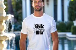 Gildan 64000 Tshirt Mockup, White Tshirt Mockup 64000 Product Image 1
