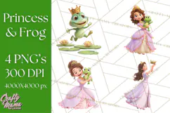 Amethyst Princess Fairy Tale Storybook PNG Clipart Product Image 1