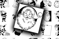Digital Collage Sheet - Santa Claus Product Image 2