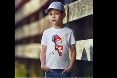 gnome on a skateboard 2 png at bull speed sublimation Product Image 2