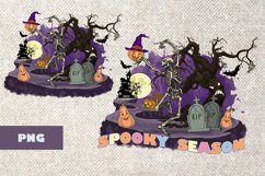 Spooky season png halloween png skeleton png sublimation Product Image 1