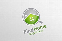 Real estate Logo with Abstract Property and Home shape 8 Product Image 5