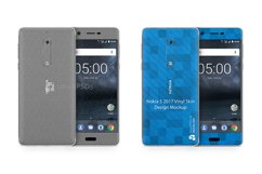 Nokia 5 Vinyl Skin Design Mockup 2017 Product Image 2