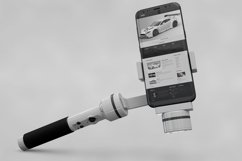 Albird UoPlay Selfie Stick Samsung Galaxy S8 Mockup Product Image 11