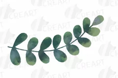 Watercolor bridal flowers on summer berry colors clip art Product Image 17