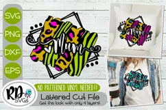 Mum Brushstroke - A Layered Cricut SVG for Mother's Day Product Image 1