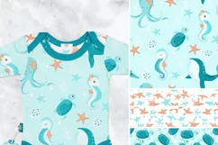 Sea Ocean Animals Whale Sea Horse Star Fish Paper Pack Product Image 4