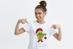 christmas Gnome PNG, Green Christmas bundle gnome Product Image 3