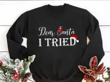 Dear Santa Funny Print | Sublimation and Iron on Printable Product Image 2