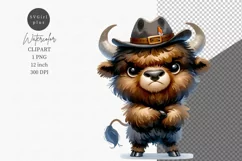 Funny clipart, Bison clipart, Birthday, Funny jokes Product Image 1