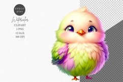 Valentines day, Funny bird clipart Product Image 1