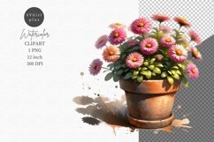 Flowers clipart, Daisy clipart Product Image 1