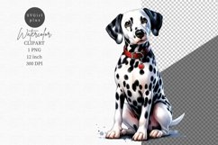 Dalmatian clipart, Animals clipart, Dog sublimation Product Image 1
