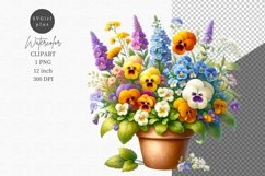 Spring clipart, Flowers clipart, Product Image 1