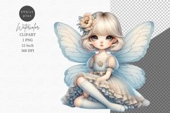 Fairy clipart, Fantasy clipart, Watercolor clipart Product Image 1