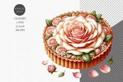 Tart clipart, Valentines day, Birthday clipart Product Image 1