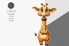 Funny clipart, Giraffe clipart, Birthday, Funny jokes Product Image 1