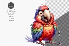 Funny clipart, Parrot clipart, Birthday, Funny jokes Product Image 1