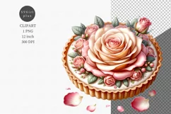 Valentines day, Birthday clipart, Tart clipart Product Image 1