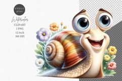 Snail clipart, Animals clipart, Fantasy clipart Product Image 1