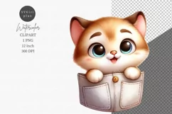 Kitten clipart, Animals clipart, Kids clipart Product Image 1