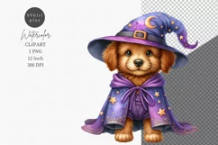 Animals clipart, Wizard puppy clipart, Costumes clipart Product Image 1