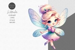 Fairy clipart, Fantasy clipart, Watercolor clipart Product Image 1
